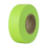 IPG 6883 Flagging Ribbon, 50 yd L, 1.18 in W, Lime Glow, PVC
